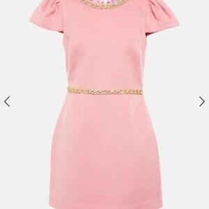 Loveshackfancy Elegant Pink Dress with Embellished Details